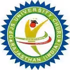 OPJS University, Rajgarh logo
