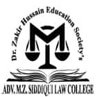 Adv MZ Siddiqui Law College, Nanded logo