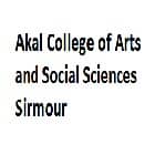 Akal College of Arts and Social Sciences, Sirmour logo