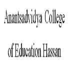 Anantsadvidya College of Education, Hassan logo