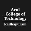 Arul College of Technology, Radhapuram logo