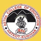 Astha College of Education, Kunihar logo
