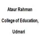 Ataur Rahman College of Education, Udmari logo