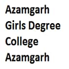 Azamgarh Girls Degree College, Azamgarh logo