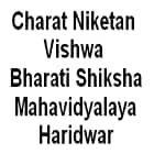Charat Niketan Vishwa Bharati Shiksha Mahavidyalaya, Haridwar logo