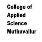 College of Applied Science, Muthuvallur logo