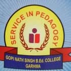 Gopinath Singh B Ed College, Garhwa logo