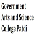 Government Arts and Science College, Patdi logo