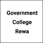 Government College, Rewa logo