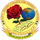 Government Degree College for Women, Sopore logo