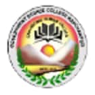 Government Degree College, Kanchanpur logo