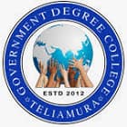 Government Degree College, Teliamura logo