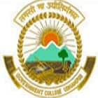 Government Degree College, Udhampur logo