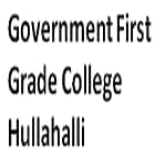 Government First Grade College, Hullahalli logo