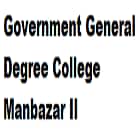 Government General Degree College, Manbazar II logo