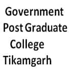 Government Post Graduate College, Tikamgarh logo