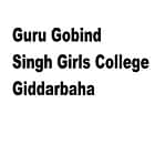 Guru Gobind Singh Girls College, Giddarbaha logo