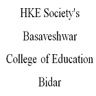 HKE Society's Basaveshwar College of Education, Bidar logo