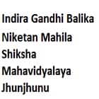 Indira Gandhi Balika Niketan Mahila Shiksha Mahavidyalaya, Jhunjhunu logo