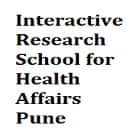 Interactive Research School for Health Affairs, Pune logo