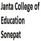 Janta College of Education, Sonepat logo