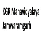 KGR Mahavidyalaya, Jamwaramgarh logo