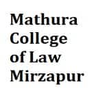Mathura College of Law, Mirzapur logo