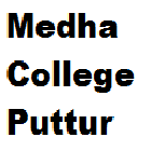 Medha College, Puttur logo