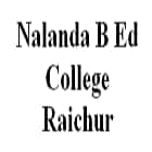 Nalanda B Ed College, Raichur logo