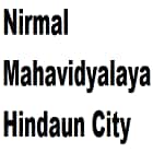 Nirmal Mahavidyalaya, Hindaun City logo