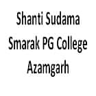 Shanti Sudama Smarak PG College, Azamgarh logo