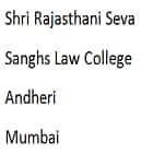 Shri Rajasthani Seva Sangh's Law College, Andheri, Mumbai logo