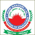Shri Sardari Lal College of Education, Mullana logo