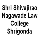 Shri Shivajirao Nagawade Law College, Shrigonda logo