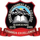 Sikkim Government B Ed College, Soreng logo