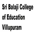 Sri Balaji College of Education, Villupuram logo