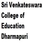 Sri Venkateswara College of Education, Dharmapuri logo