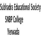 Subhadra Educational Society SNBP College, Yerwada logo