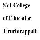 SVI College of Education, Tiruchirappalli logo