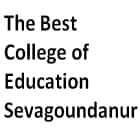 The Best College of Education, Sevagoundanur logo