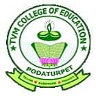 TVM College of Education, Tiruvallur logo