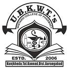 UBKWTD Pharmacy College, Aurangabad logo