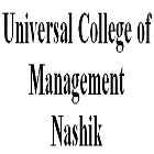 Universal College of Management, Nashik logo