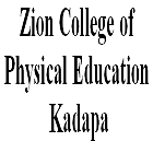 Zion College of Physical Education, Kadapa logo